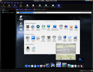 Try out Linux distros like Dreamlinux without having to install anything. Click here to have a larger version appear in a new tab or browser window