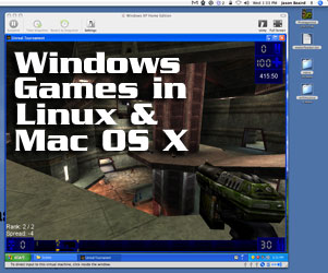 Unreal Tournament for Windows in Mac OS X. Click here to have a larger version appear in a new tab or browser window