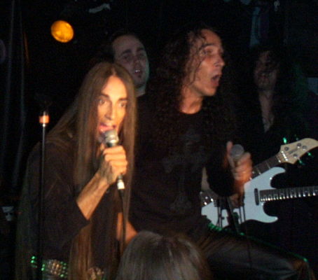 Danny Cecati with Black Majesty at Breakers Metal - Friday 27th February 2004