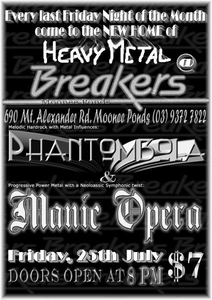 The "Official" Opening Night of Breakers Metal